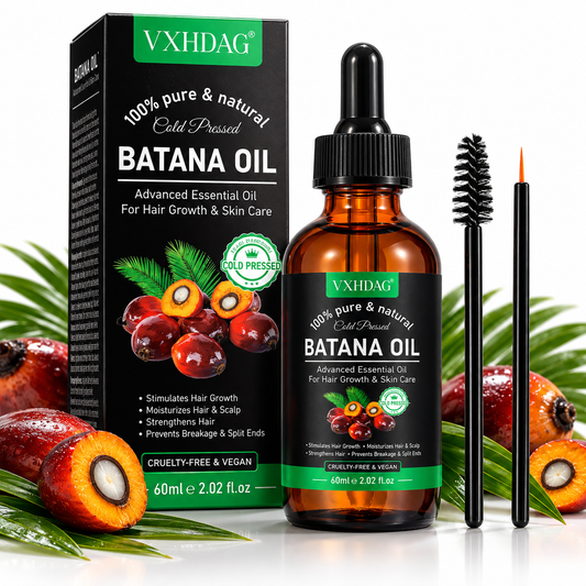 ACEITE DE BATANA 100% PURO INCLUYE CEPILLOS APLICADORES