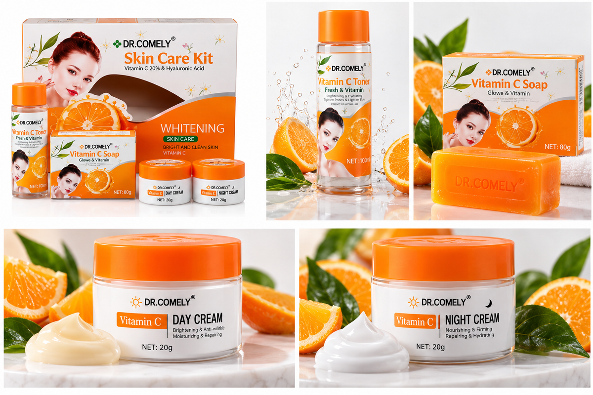 SKIN CARE CON PROTEÍNA DE COLÁGENO Y VITAMINA C DEL DR. COMELY